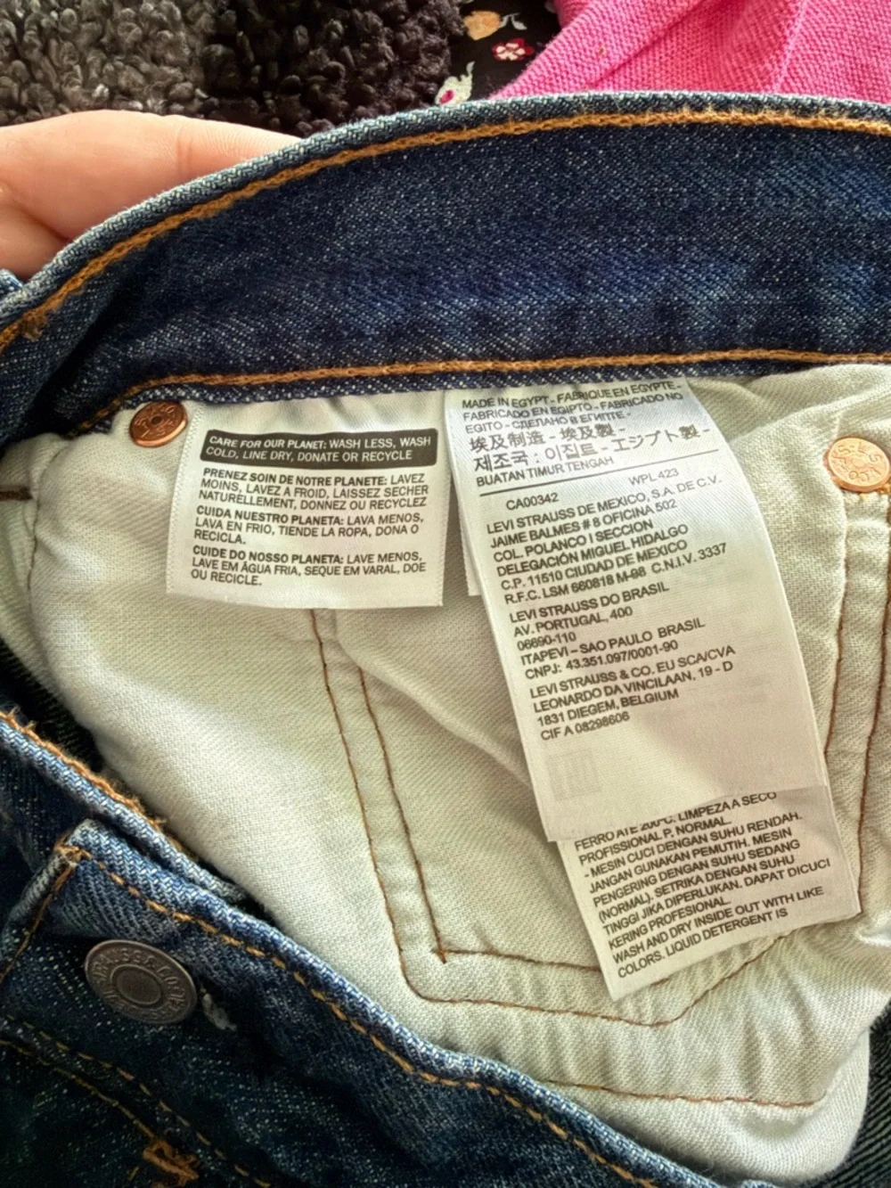 Levi’s 501 Original Fit Button Fly Jeans Men’s 42x32 100% Cotton New without tag